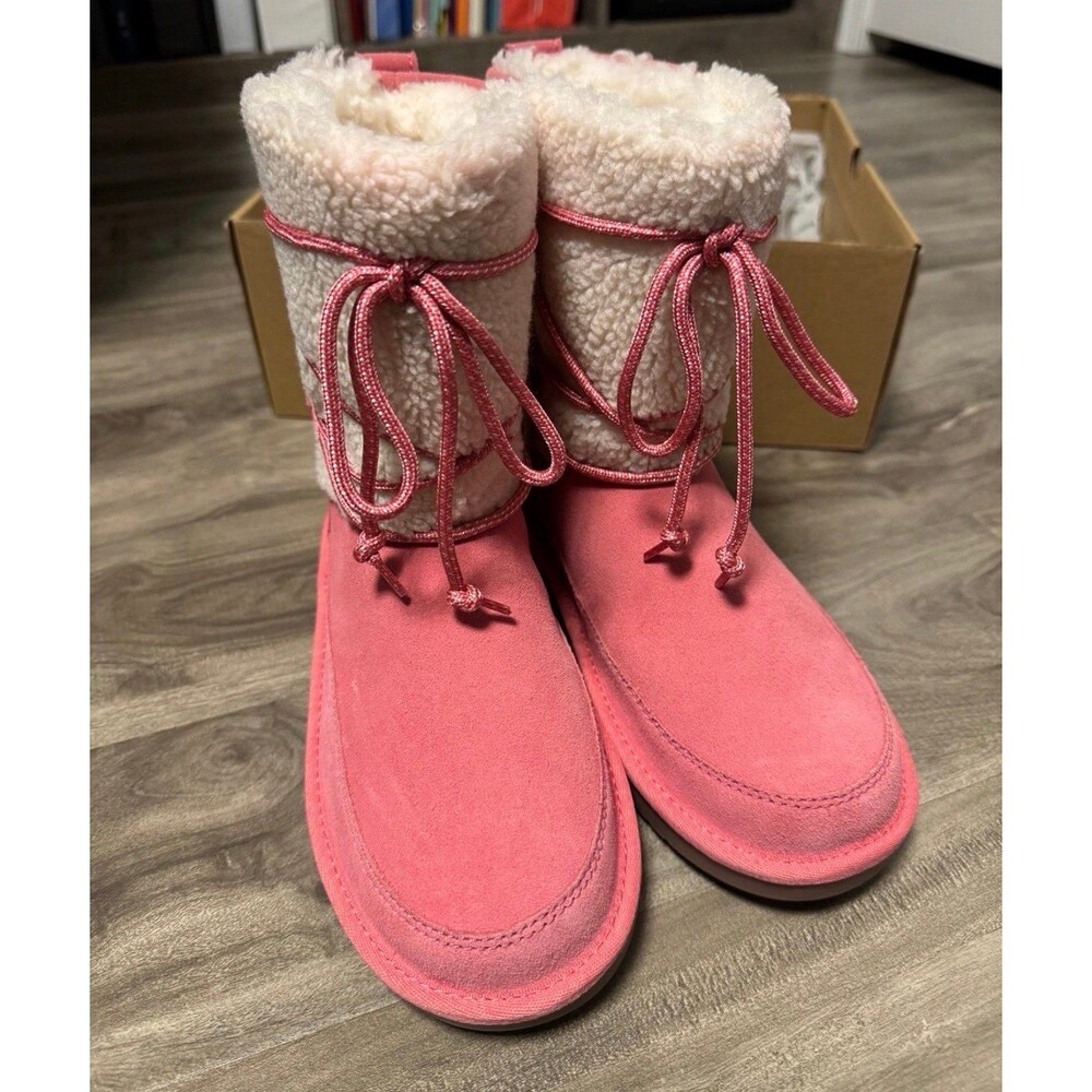 NEW Koolaburra By UGG Girls Boots Size 3 Youth Shoes Euro 35
